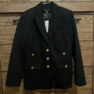 NWT White House Black Market WHBM Military Blazer Size 6